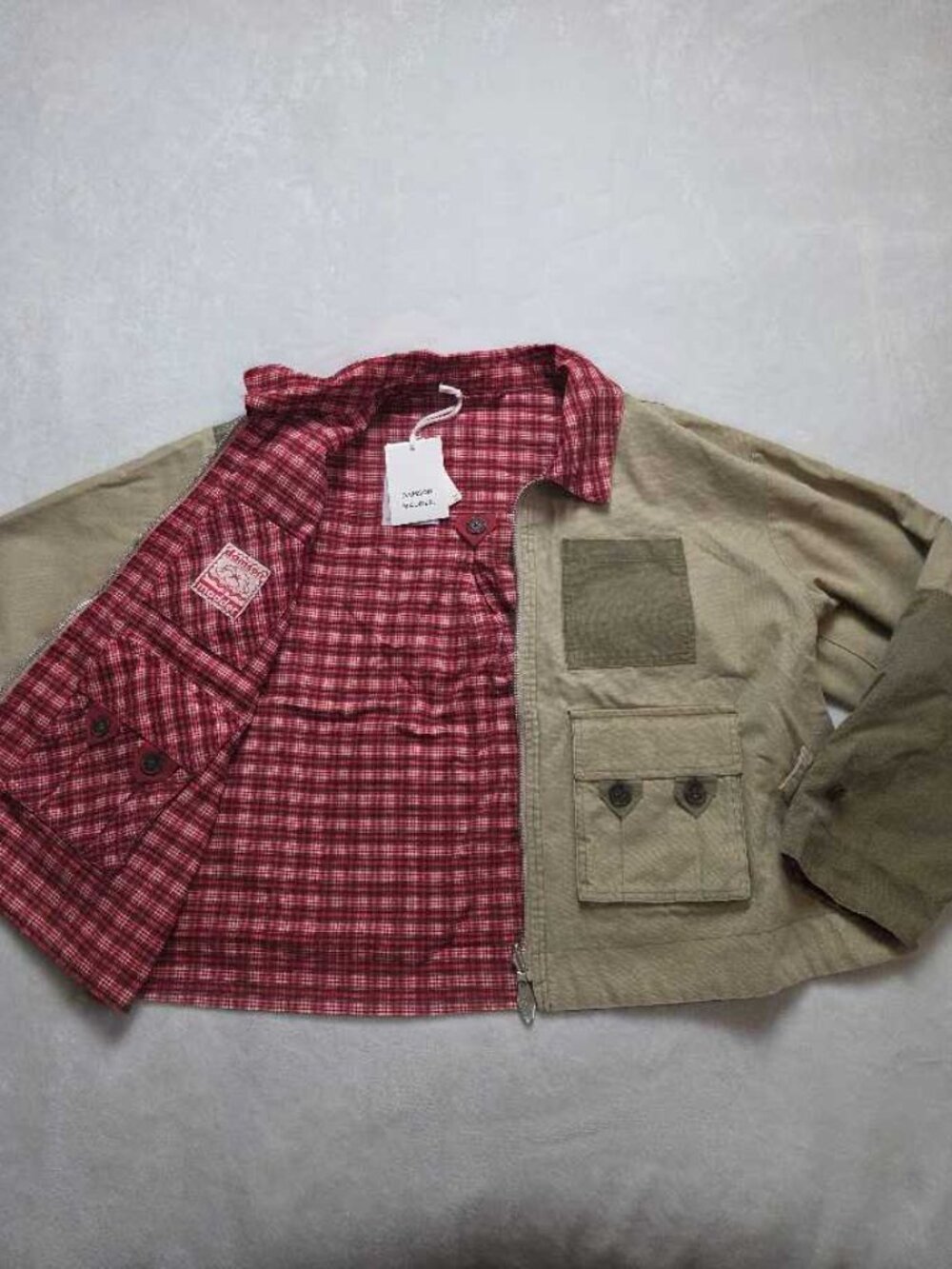 New 12 (UK 16) Damson Madder x Anthropologie reversible Marcelle barn jacket - Picture 10 of 13